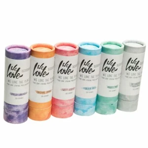 We Love The Planet Plastic Free Deodorant Tube Cream Vegan parabens microbeads