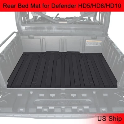 Rear Bed Mat Bed Liner Compatible with Can-Am Defender HD5/HD8/HD10 2016-2023 - Image 1 of 4