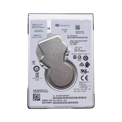 Seagate 2TB ST2000LX001 8GB NAND 128MB SATA 2.5" SSHD Hybrid Drive - Image 1 of 4