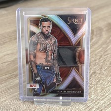 2023 Panini Select UFC - Daniel Rodriguez Silver Patch Selective Swatches