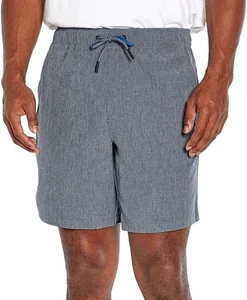 NEU Herren Eddie Bauer gewebte Tech Pull-On Shorts dunkelblau Größe XXLarge UVP $ 60 - Bild 1 von 10
