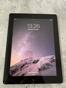 Apple iPad 4th Gen (Retina A1460) 16GB, Wi-Fi + Cellular 9.7in Good Condition - Picture 1 of 7