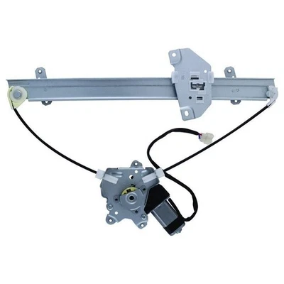 Regulador de ventana eléctrica con motor para Mitsubishi Mirage 1997-01 delantero izquierdo 741-930 Foto 1 de 4
