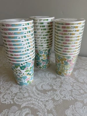 Meri Meri Liberty of London Floral Party Cups Pk of 12 NEW - Image 1 of 4