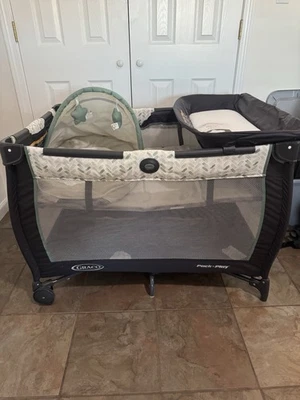 Graco Pack N Play Care Suite Bassinet Play Yard - Wells - Image 1 of 4