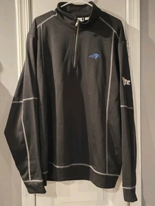 Clique Quarter Zip Carolina Panthers Logo Miller Lite. Xxl. Ottimo - Foto 1 di 5