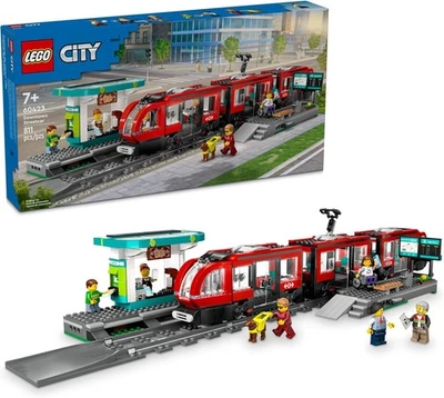 LEGO City центр города трамвай и станция поезд набор - Kids игрушка здание...  - Изображение 1 из 4