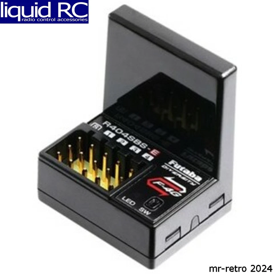 Futaba 01102363-1 R404sbs-E Sr/T-Fhss/S.Bus2 Ricevitore Telemetria Interno Ottimizzato - Immagine 1 di 1