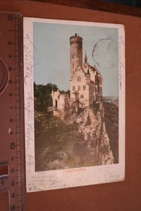 tolle alte Karte - Schloss Liechtenstein 1900 - Picture 1 of 2