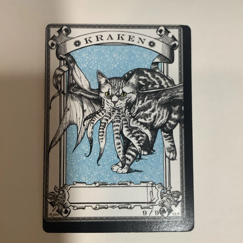 Autogramm signed RK Post Token MTG, Magic, the gathering Kraken Token 9/9  - Bild 1 von 1