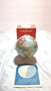 Replogle World Escort Series Globe with Plastic Magnifying Stand 5" Diameter  - Picture 1 of 9