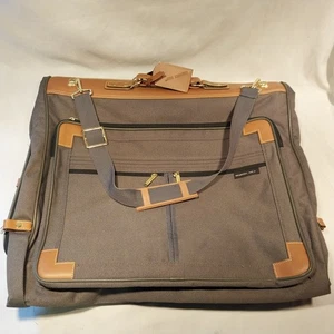 Traje de lona vintage de los años 80 solo para miembros bolsa de transporte con cerradura y llaves - Imagen 1 de 12