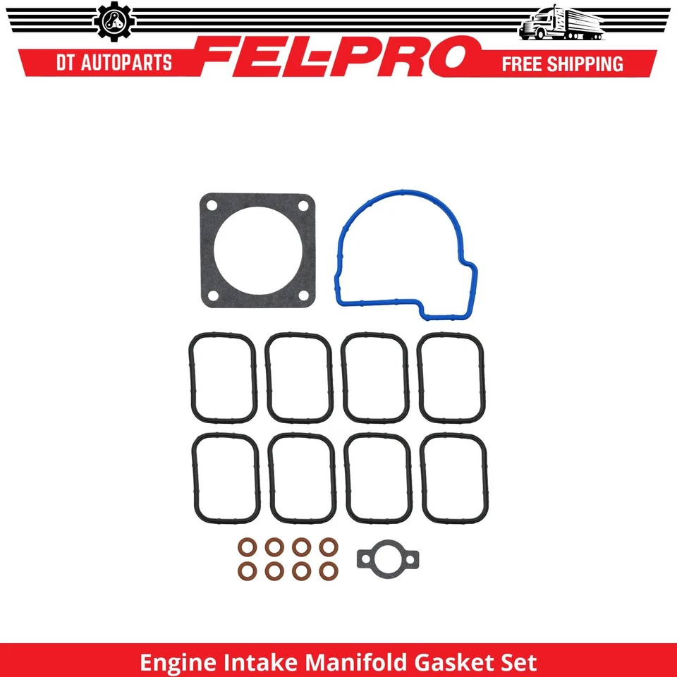 Juego de juntas de colector de admisión de motor Fel-Pro inferior para Dodge Ram 1500 2002-2007 4,7 L Foto 1 de 1