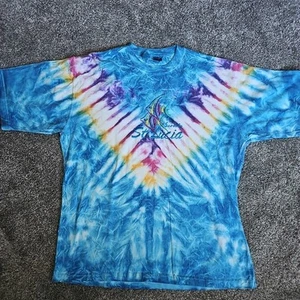 Wiseguy Sportswer Size XL Tie-Dye Sandays St. Lucia Destination Fish Embroidered - Picture 1 of 8