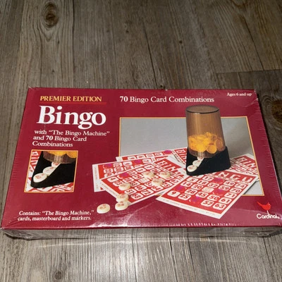 Vintage Cardinal Premier Bingo Machine Dispenser New Old Stock Sealed Box - Image 1 of 2