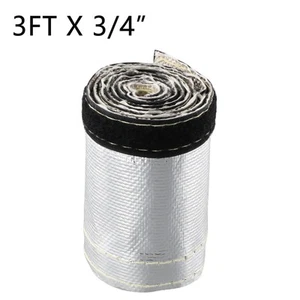 Metalic heat sleeve 91.5cm Protector 2000° degrees Insulation Practical - Picture 1 of 12