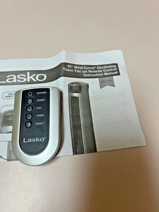 Lasko Replacement remote control, 5 button for fan, GUC - Picture 1 of 3