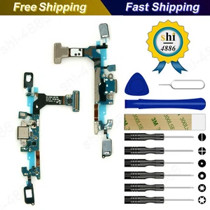 New Charging Port Dock Flex Cable For Samsung Galaxy S7 SM-G930T Tools - Picture 1 of 6