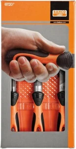 Bahco 1-479-08-1-2 Type of Cut-1-2"Ergo File Set Multi-Colour 200 mm Set of 5 - Picture 1 of 1