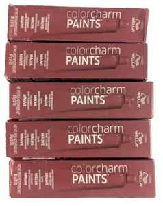 Wella Color Charm Paints Semi-Perm Color - MAUVE 5 Tubes - Picture 1 of 5