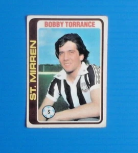 TOPPS-FOOTBALL (SCHOTTISCH ROT ZURÜCK 1979) - #104 BOBBY TORRANCE (ST MIRREN) - Bild 1 von 2
