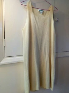 Boston Proper- 100% cashmere dress Size M needs a repair! - Picture 1 of 12