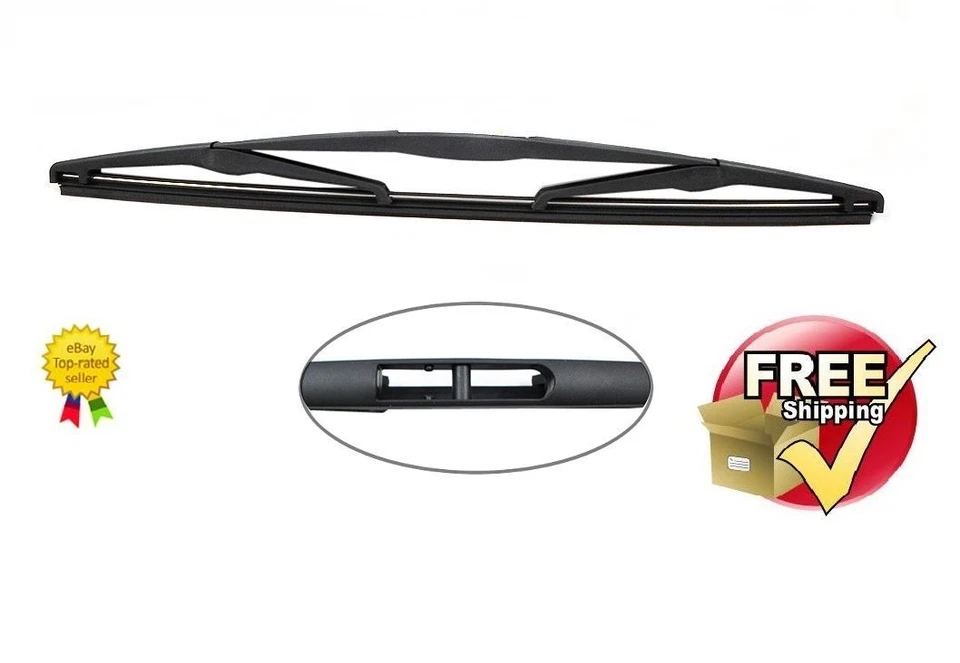 Limpiaparabrisas trasero de plástico 35 cm 14 pulgadas para furgoneta Nissan NV200 2009-2018 Foto 1 de 1