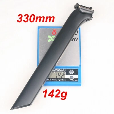 HYLIX Tija de sillín de carbono HY Zero Offset para Specialized Tarmac SL7 y Allez Sprint 2022 ~ 2025