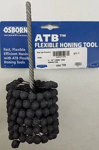 Strumento di levigatura filamento flessibile ATB 2 7/8" (73 mm) x 120 grana S/C Osborn - Foto 1 di 2
