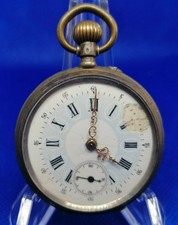 alte Taschenuhr Handaufzug, 800er Silber
