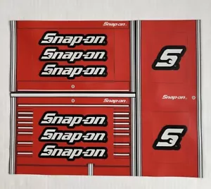 Snap on Toolbox Magnets Fridge Magnets Removable Logo Red - Picture 1 of 2