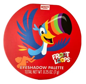 NEW Taste Beauty KELLOGG'S FROOT LOOPS 9-Color Eyeshadow Palette with Mirror - Picture 1 of 5