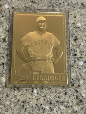 1996 Danbury Mint 22KT Gold Baseball Card Don Kessinger Cubs