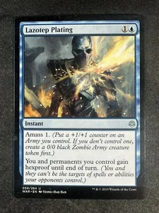 MTG Magic the Gathering 059 Lazotep Plating War of the Spark Uncommon NM - Picture 1 of 2