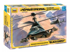 Russian stealth helicopter Black ghost Zvezda 7232 NEW Plastic Model Kit 1:72 - Picture 1 of 1
