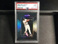 1994 Leaf Limited #24 Frank Thomas Baseball Card PSA 9 Mint