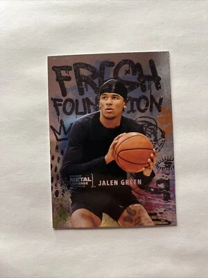 2021 Skybox Metal Universe Champions - Fresh Foundation #FF1 Jalen Green (RC) - Image 1 of 2