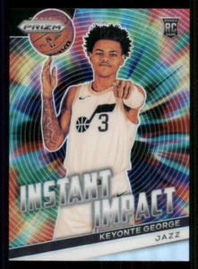2023-24 Panini Prizm Instant Impact Prizms Silver #11 Keyonte George - Picture 1 of 2