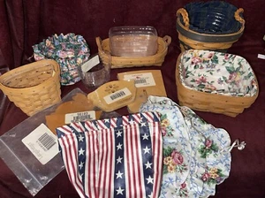 20 Stück Longaberger Korb Zubehör Dresdon OH Sammler Ostern Trennwände - Bild 1 von 10