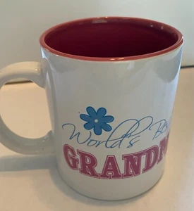 Taza Copa Abuela Mejor del Mundo 3,75" Alto 3" Ancho - Imagen 1 de 3