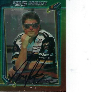 ANDY PETREE SIGNED 1995 MAXX PREMIER PLUS RACING #103 - NASCAR