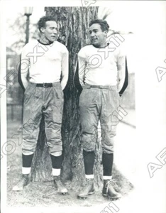 1934 Union Bulldogs Football Brother William & Antwerp Waldron Press Photo - Picture 1 of 2