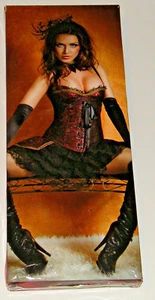 Chilirose lingerie Burlesque corset with a skirt and G-string SEXY New With Tags - Picture 1 of 11