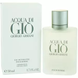 Giorgio Armani Acqua Di Gio Pour Homme Eau de Toilette 50ml Spray Men's NEW. - Picture 1 of 1