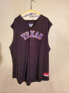 black texas rangers jersey