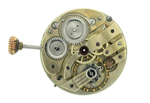 LeCoultre Pocket Watch Movement Spiral Breguet 42.5 mm Good Balance (SO105) - Picture 1 of 3