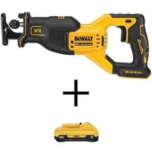 Sierra recíproca inalámbrica sin escobillas MAX XR de 20 voltios con (1) batería - Imagen 1 de 1