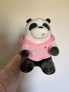 Soft Toy Panda In Pink Jacket - Picture 1 of 1
