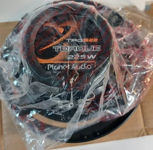 One Speaker (Not a Pair) Planet Audio TRQ522 Torque Series 5.25" 2-way Speaker - Picture 1 of 5
