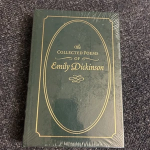 Poems of Emily Dickinson Deluxe HC Leatherbound Gold NEW - Picture 1 of 4